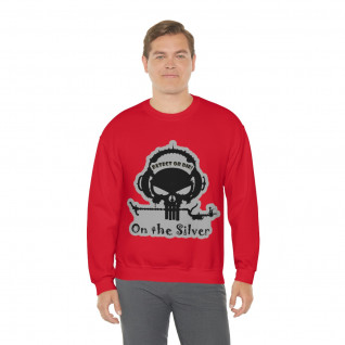 Unisex Heavy Blend™ Crewneck Sweatshirt: Detect Or Die! Logo