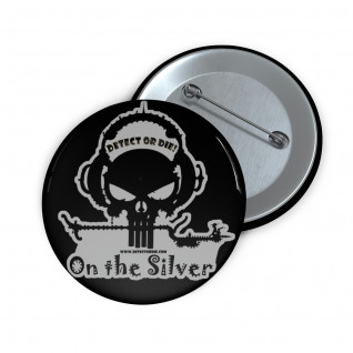 Custom Pin Buttons: Detect Or Die! Logo